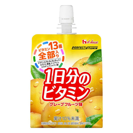 パーフェクトビタミン 1日分のビタミンゼリー グレープフルーツ 180g