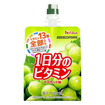 パーフェクトビタミン 1日分のビタミンゼリー マスカット 180g