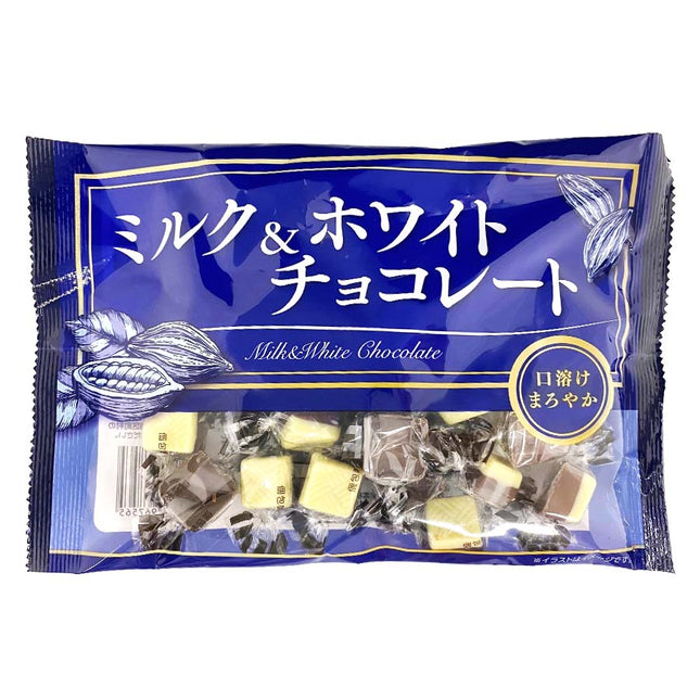 ミルク&ホワイトチョコレート 137g