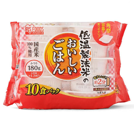 低温製法米のおいしいごはん 180g×10食