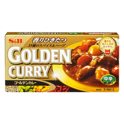 ゴールデンカレー 中辛 198g