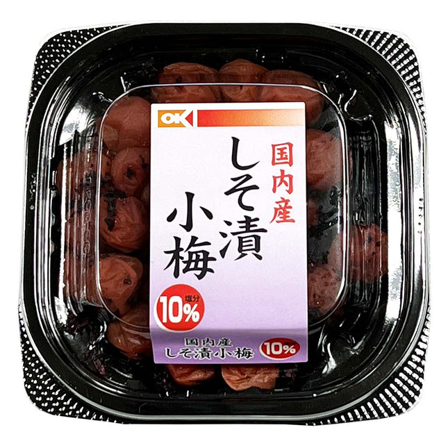 オーケー 国内産しそ漬小梅 塩分10% 70g
