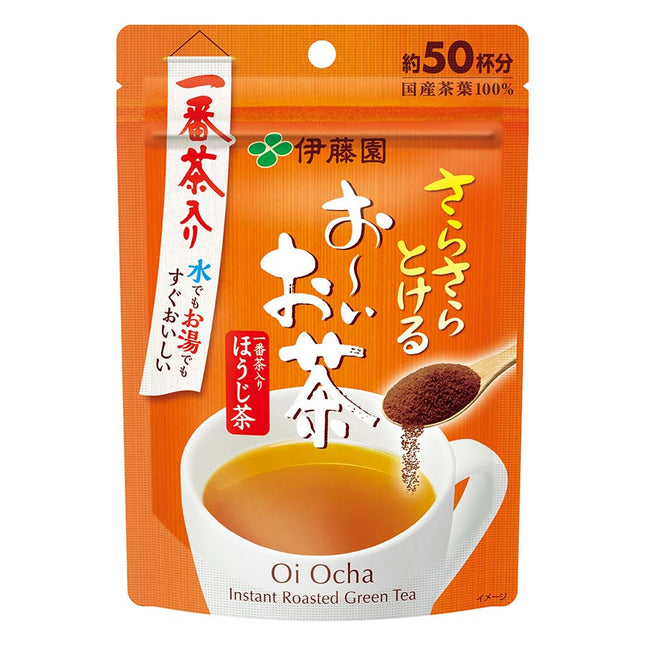 さらさらとける お~いお茶 ほうじ茶 一番茶入り 40g