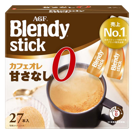 ブレンディ カフェオレ甘さなし 27本
