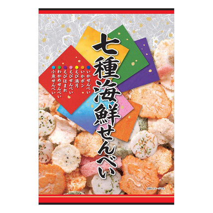 七種海鮮せんべい 130g