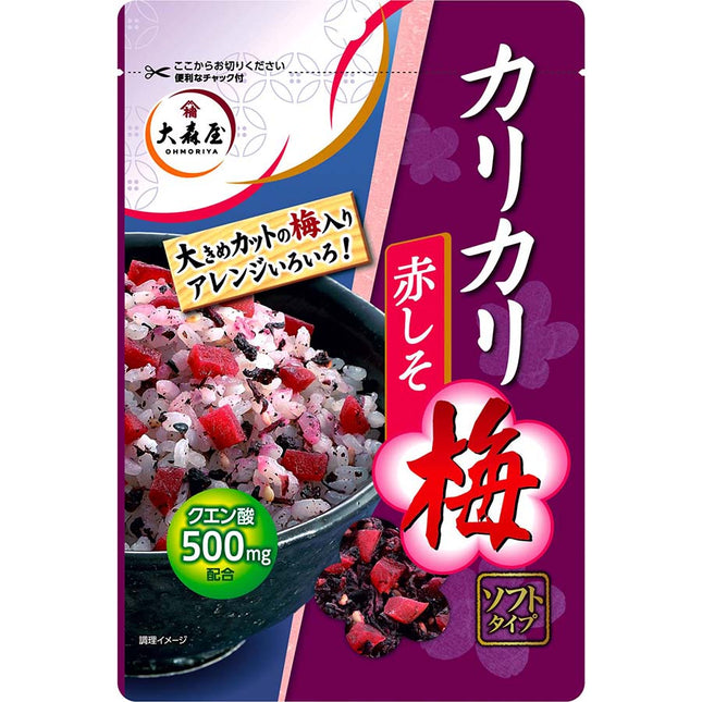 カリカリ梅 赤しそ 40g
