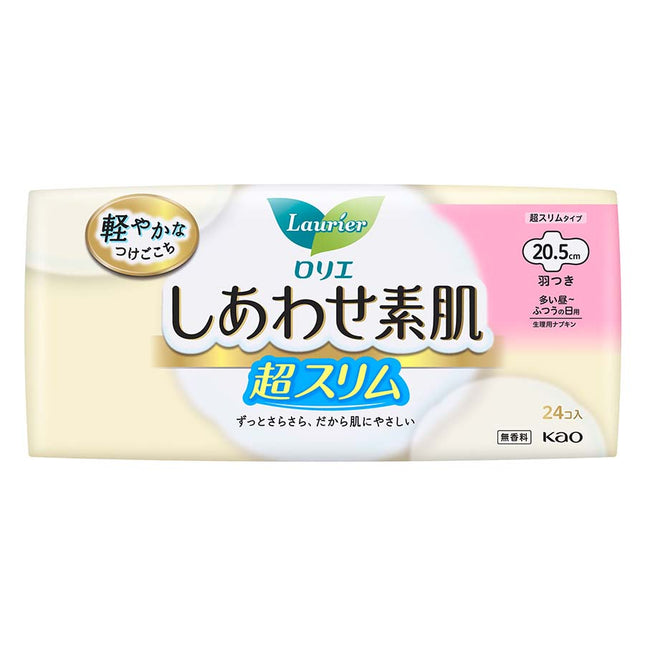 ロリエ しあわせ素肌 超スリム 多い昼～ふつうの日用 24個