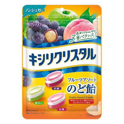 キシリクリスタルフルーツアソートのど飴 67g