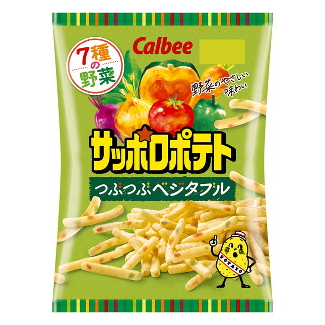サッポロポテト つぶつぶベジタブル 72g