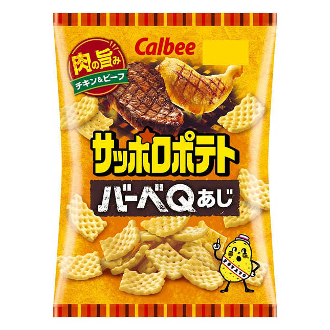 サッポロポテト バーベQあじ 72g
