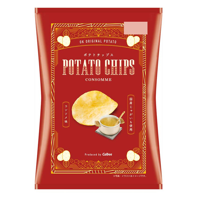 ポテトチップス コンソメ味 100g