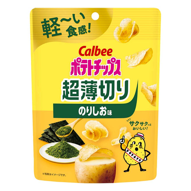 ポテトチップス 超薄切り のりしお味 40g