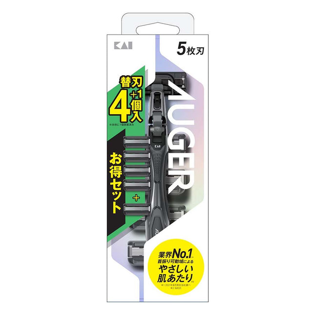 AUGER ホルダー 替刃4+1個入