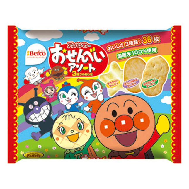 アンパンマンのおせんべいアソート 36枚