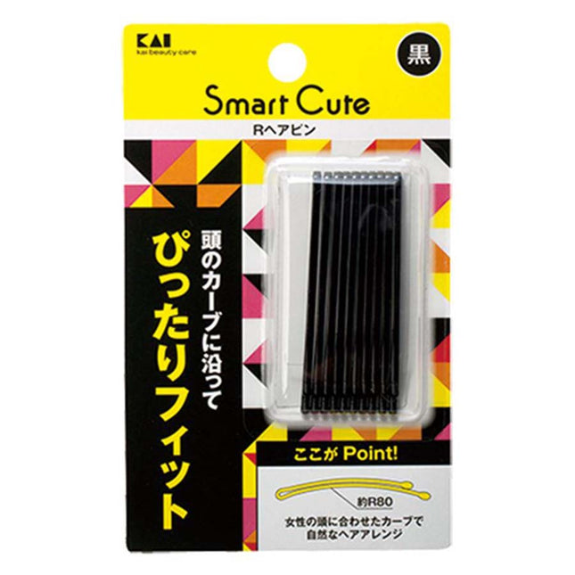 スマートキュート Rヘアピン黒 HC-3332