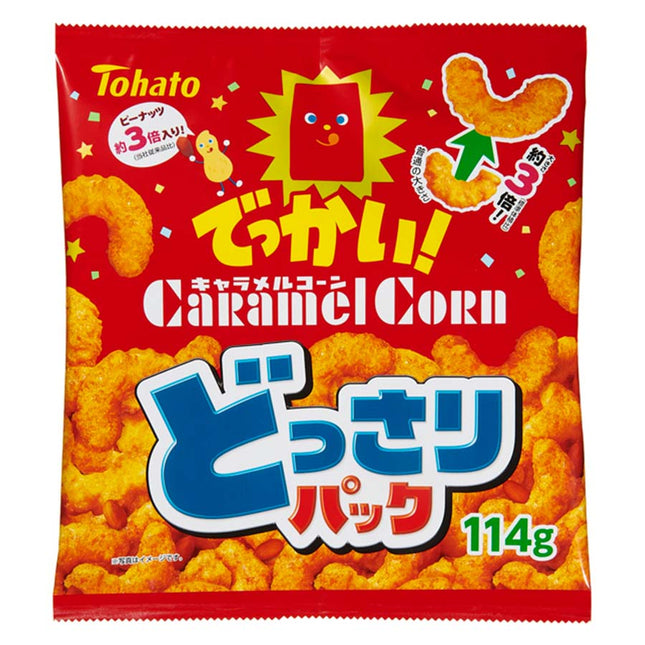どっさりパック キャラメルコーン 114g