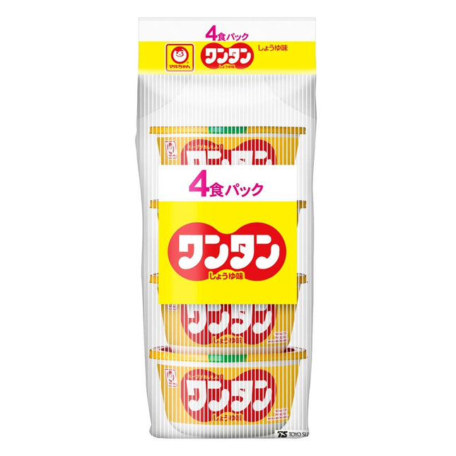 東洋水産 マルちゃん ワンタン しょうゆ味 4食パック