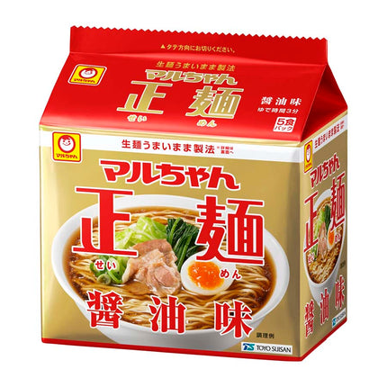 マルちゃん 正麺 醤油味 105g×5食パック