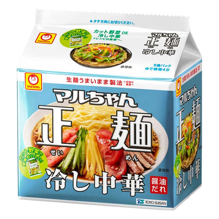 マルちゃん 正麺 冷し中華 5食 590g
