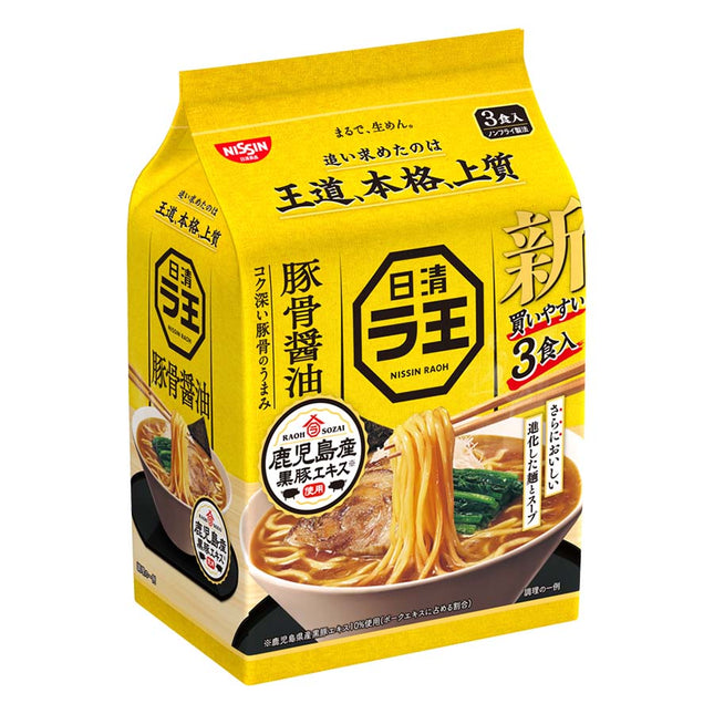 ラ王 豚骨醤油 100g×3