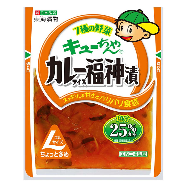 キューちゃん カレーライス福神漬L 140g 中国産