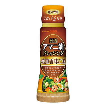 アマニ油ドレッシング 焙煎香味ごま 160ml