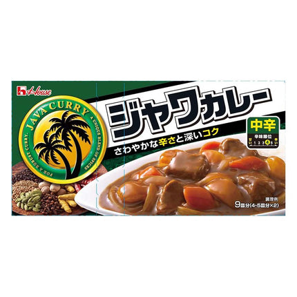 ジャワカレー 中辛 185g