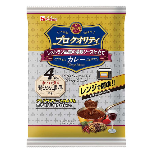 プロクオリティカレー 贅沢な濃厚 135g×4袋