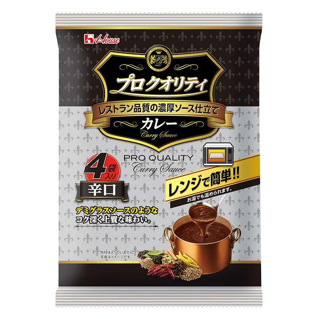プロクオリティカレー 辛口 170g×4袋