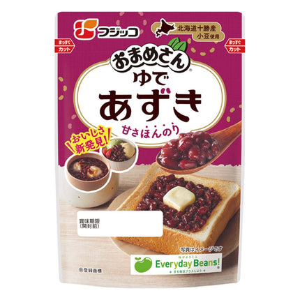 ふじっ子 おまめさん ゆであずき 150g