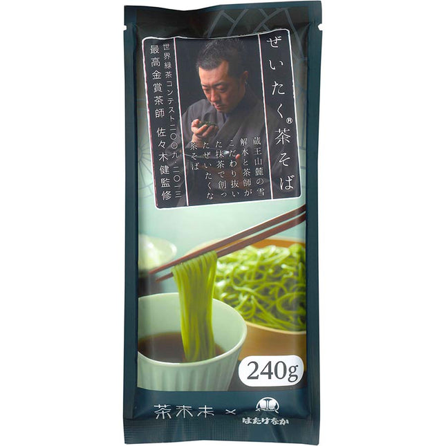 ぜいたく茶そば 240g