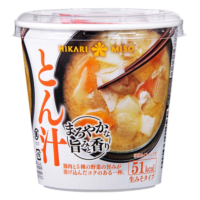 カップみそ汁 まろやかな旨みと香り とん汁
