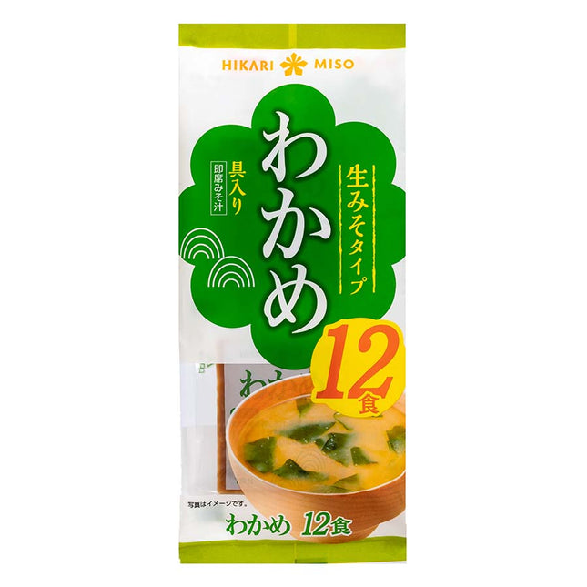 即席生みそ汁 わかめ 12食
