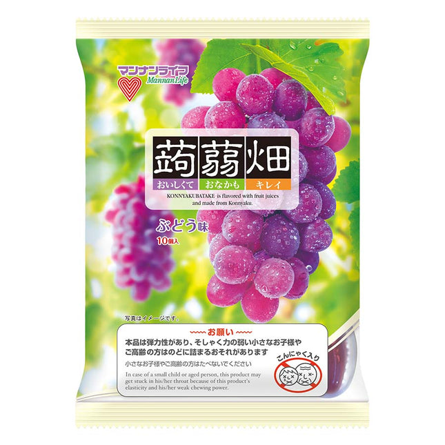 蒟蒻畑 ぶどう味 25g×10個