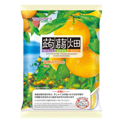 蒟蒻畑 温州みかん味 25g×10個