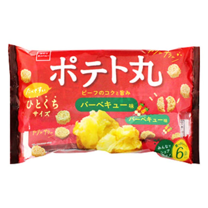 ポテト丸 バーベキュー味 6袋 108g