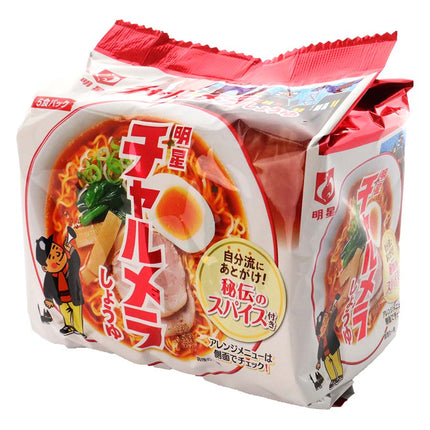 明星 チャルメラ しょうゆラーメン 97g×5食パック