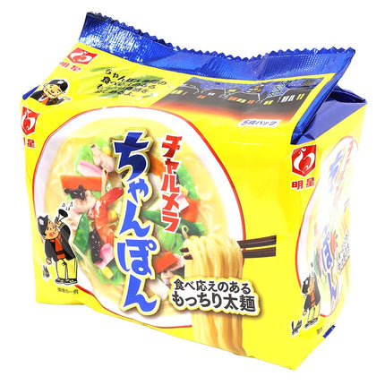 明星 チャルメラ ちゃんぽん 95g×5食パック