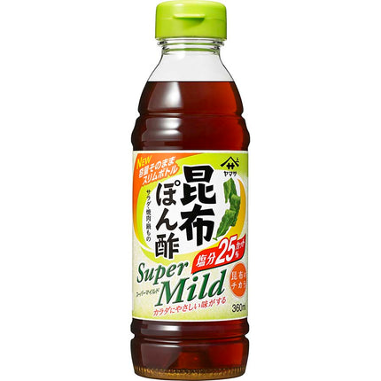 昆布ぽん酢 スーパーマイルド 360ml