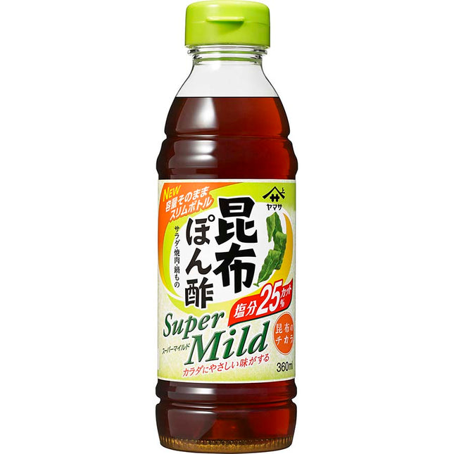 昆布ぽん酢 スーパーマイルド 360ml