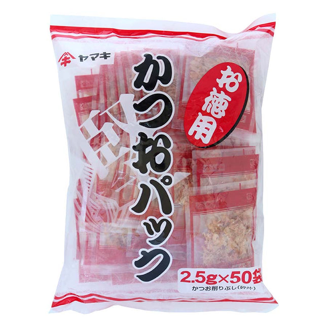 お徳用 かつおパック 2.5g×50袋 125g