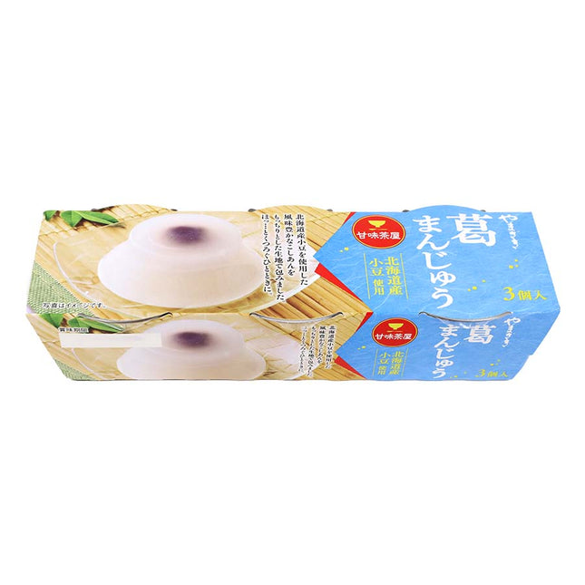 葛まんじゅう 北海道産小豆使用 3個入