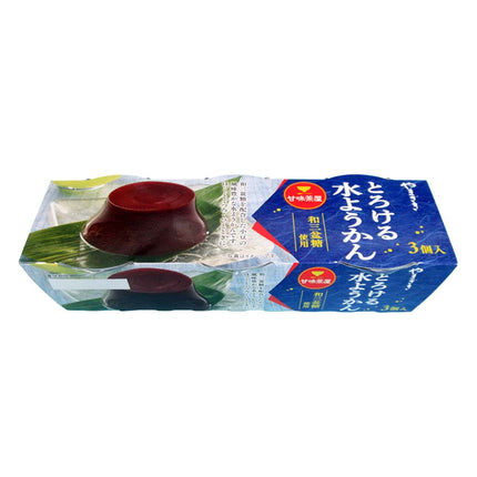 とろける水ようかん 和三盆糖使用 3個入