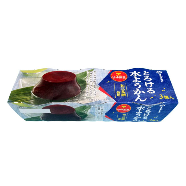 とろける水ようかん 和三盆糖使用 3個入