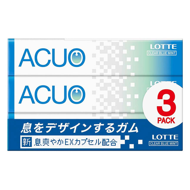 ACUO クリアブルーミント 14粒×3個