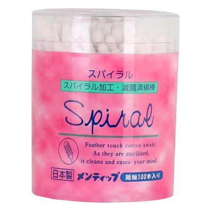 メンティップスパイラル 滅菌消毒済 100本