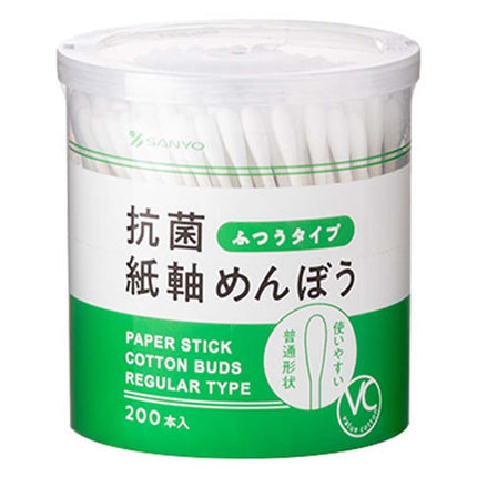 抗菌紙軸めんぼう 200本