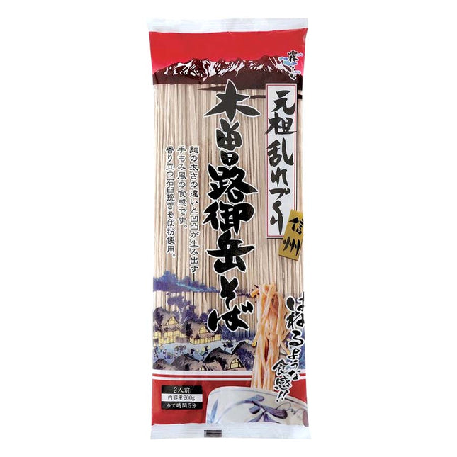 はくばく 霧しな 元祖乱れづくり 信州 木曽路御岳そば 200g