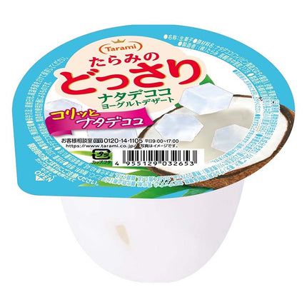 たらみのどっさり ナタデココヨーグルト 230g