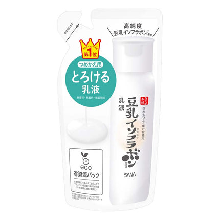 なめらか本舗 豆乳イソフラボン配合の乳液 詰替 130ml